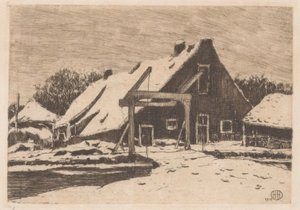 Gård med vindebro