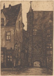 Udsigt over Vleeshuis i Antwerpen