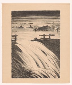 Meuse og Waal oversvømmelser Jan. 1926 (original titel på objekt)