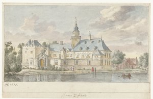 Udsigt over Nijenrode Slot