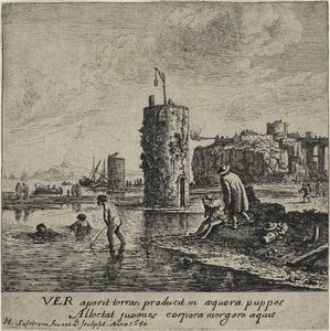 Forår af Herman Saftleven