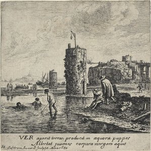 Forår, 1650 af Herman the Younger Saftleven