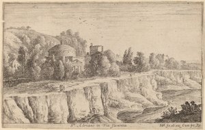 San Adrian kirke på Via Flaminia af Herman van Swanevelt