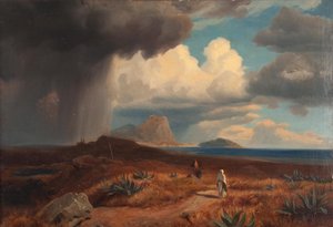 Skybrud med agaver af Hermann Freiherr von Königsbrun