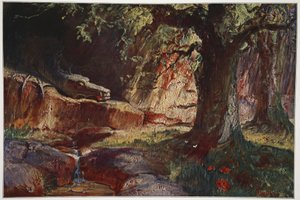 Fafner i sin hule, 1906