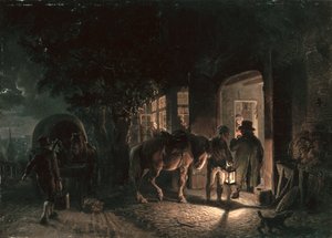 Foran pubben, 1843