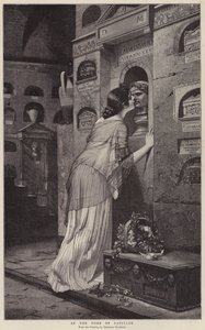 Ved Catullus grav (gravering)