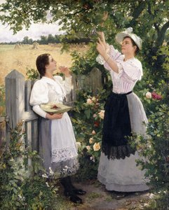 Kirsebærplukkerne, 1894 af Hermann Seeger