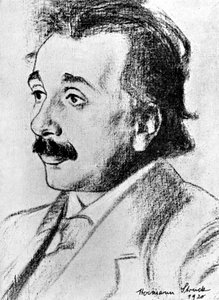 Albert Einstein 1879-1955, tysk-schweizisk matematiker og teoretisk fysiker, 1920