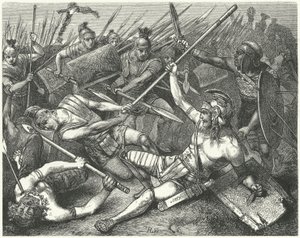 Spartacus død, 71 f.Kr