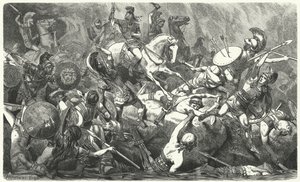 Nederlag af den athenske hær på Sicilien, 413 f.Kr af Hermann Vogel
