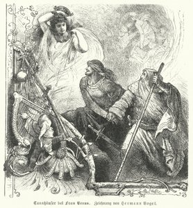 Tannhauser med Venus af Hermann Vogel
