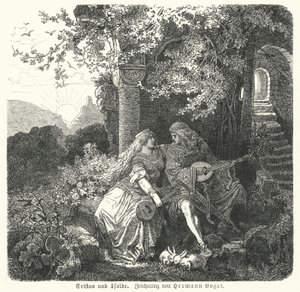 Tristan og Isolde af Hermann Vogel