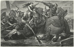 Vikingeangribere af Hermann Vogel