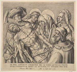 Bærende Kristi Legeme, 1586.