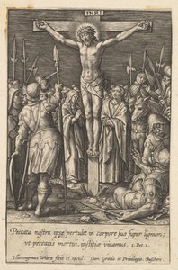 Kristus korsfæstet, før 1619.