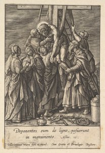 Nedstigning fra korset, før 1619.