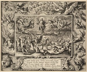Den sidste dom af Hieronymous Wierix