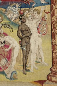 De jordiske glæders have. ca. 1560 (tæppe) af Hieronymus (after) Bosch