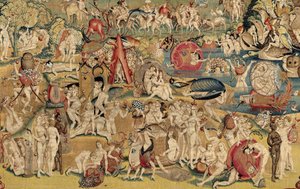 De jordiske glæders have. ca. 1560 (tæppe)