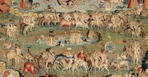 De jordiske glæders have. ca. 1560 (tæppe) af Hieronymus (after) Bosch