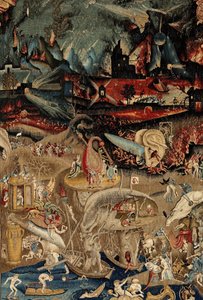 De jordiske glæders have. ca. 1560 (tæppe) af Hieronymus (after) Bosch