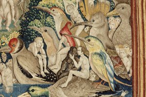 De jordiske glæders have. ca. 1560 (tæppe) af Hieronymus (after) Bosch