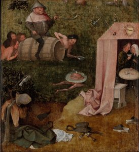 En allegori om uholdbarhed af Hieronymus Bosch