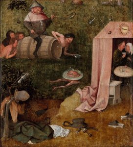 An Allegory of Inmperance, ca. 1495-1500 (olie på panel) af Hieronymus Bosch