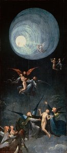 Opstigning af de velsignede af Hieronymus Bosch