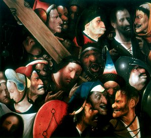 At bære korset, c1480-1516 af Hieronymus Bosch