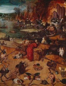 Sankt Anthonys fristelse af Hieronymus Bosch