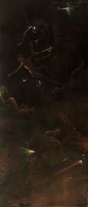 Fire visioner om det hinsidige, ca 1490-1510. af Hieronymus Bosch