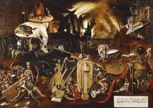 Helvede, af Hieronymus Bosch