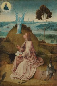Johannes Evangelisten på Patmos








 Alternativ(e) titel(r):   Sankt Johannes på Patmos[1] Sankt Johannes på Patmos[2] af Hieronymus Bosch