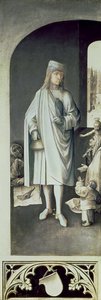 St. Bavo, Ydre af højre fløj fra den sidste doms altertavle af Hieronymus Bosch
