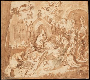Sankt Anthonys fristelse af Hieronymus Bosch