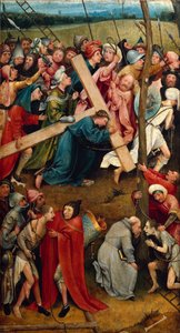 Kristus, der holder sit kors, Vejen til Golgata af Hieronymus Bosch