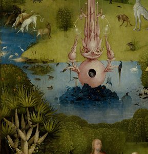 De jordiske glæders have, 1490-1500 af Hieronymus Bosch