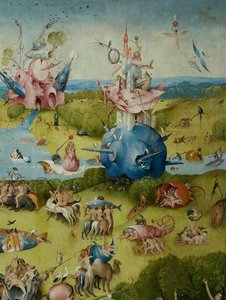 De jordiske glæders have, 1490-1500 af Hieronymus Bosch