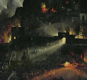 The Garden of Earthly Delights, ca. 1500 (detalje af 3425) af Hieronymus Bosch