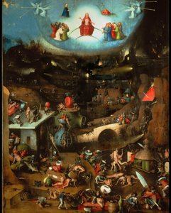 The Last Judgment Triptych, centralt panel, ca 1485. af Hieronymus Bosch