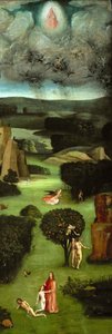 The Last Judgment Triptych, venstre panel, ca 1485. af Hieronymus Bosch