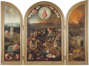 Den sidste dom, ca 1490-1510 af Hieronymus Bosch