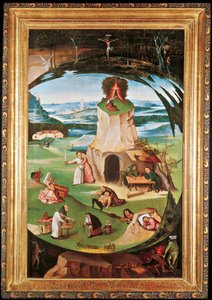De syv dødssynder af Hieronymus Bosch