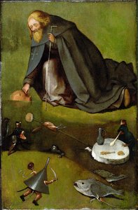 Sankt Anthonys fristelse af Hieronymus Bosch