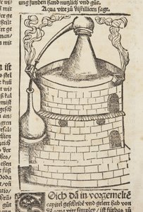 Destillering af bogen af Hieronymus Brunschwig