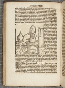 Bogen om destillation af Hieronymus Brunschwig