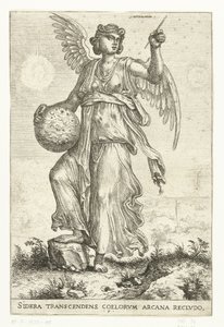 Astronomi af Hieronymus Cock