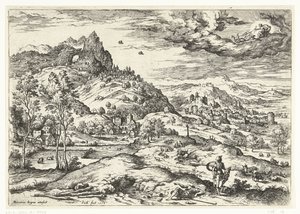 Merkur med hovedet af Argus Landskaber med bibelske og mytologiske scener (serietitel)